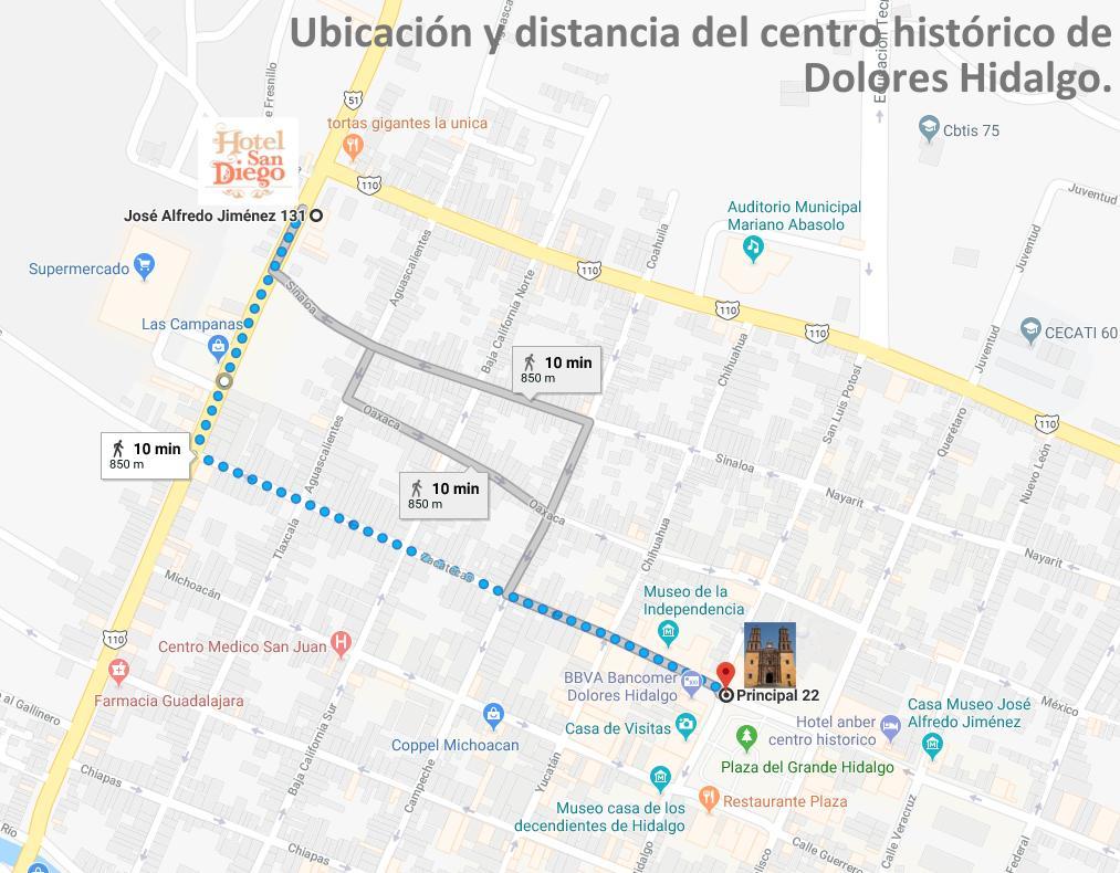 دولوريس إيدالغو Hotel San Diego المظهر الخارجي الصورة